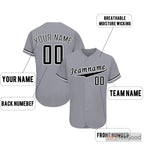 Red & Yellow Custom Baseball Jersey Tee Personalized Unisex Button Down Sports Shirt