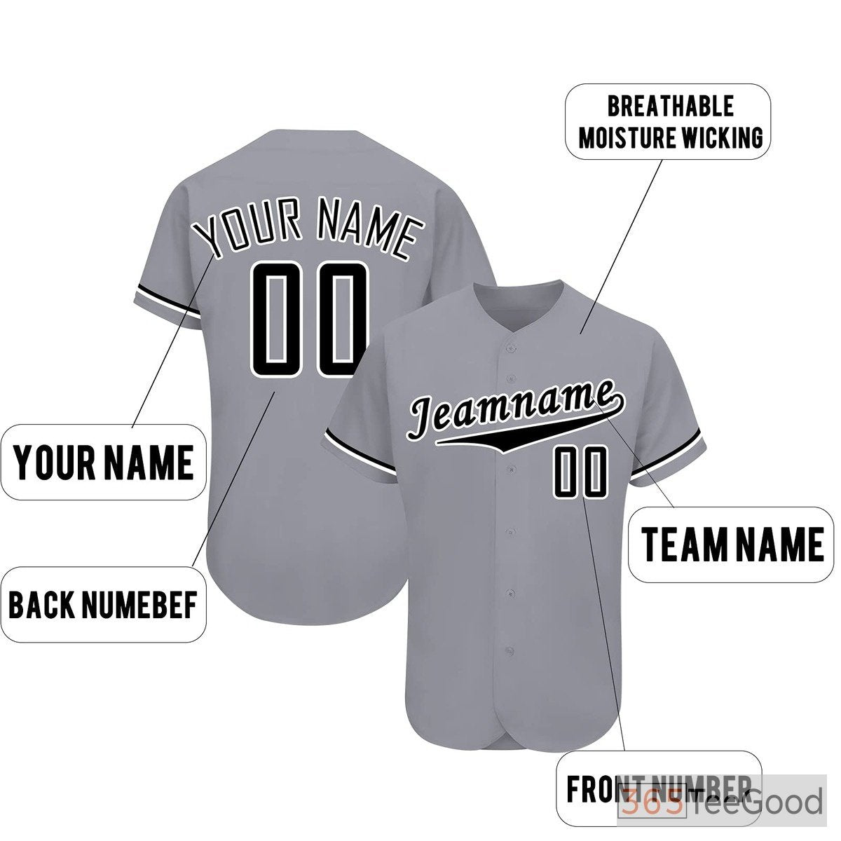 Red & Yellow Custom Baseball Jersey Tee Personalized Unisex Button Down Sports Shirt