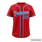 Royal Blue and White Baseball Jersey Tee for Men & Women - A classic look for daily wear