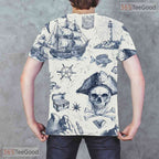 Silver Oktoberfest Beer Novelty Costume 3D Printed Casual Unisex Tee Shirt Tops