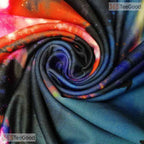 Multicolor Cosmic Nebula Graphic Art 3D Printed Casual Unisex Tee Shirt Tops