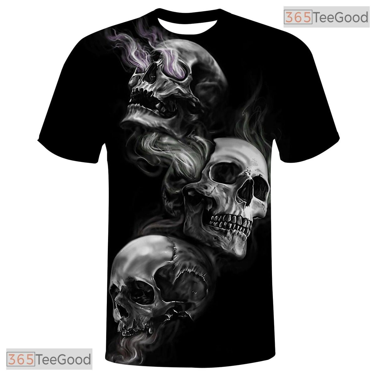 Cool Skull Basketball Graphic Pattern 3D Printed Short Sleeve Unisex Tee Shirt Tops
