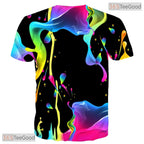 Urban Street Spray Paint Graphic 3D Printed Casual Unisex T-Shirt For Men Women