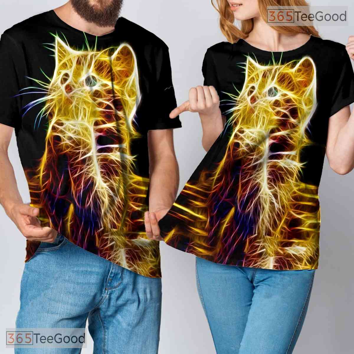 Unique Creative Graphic Art Design Pattern 3D Printed Casual Unisex Tee Shirt