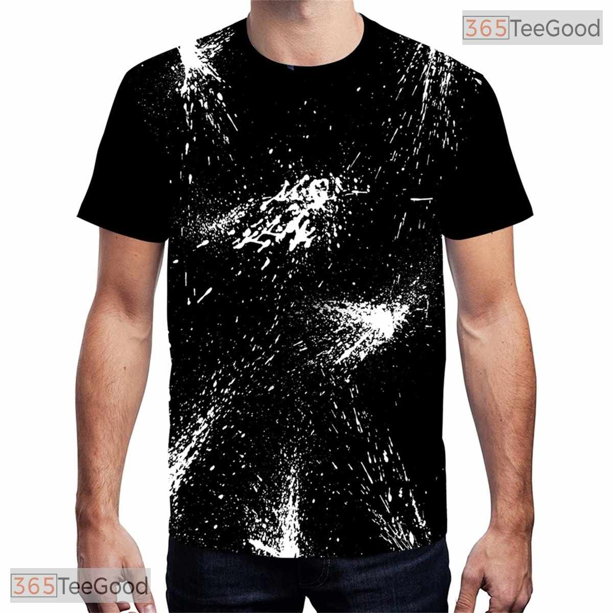 Trendy Colorful Abstract Graphic Art Print 3D Printed Casual Unisex Tee Shirt