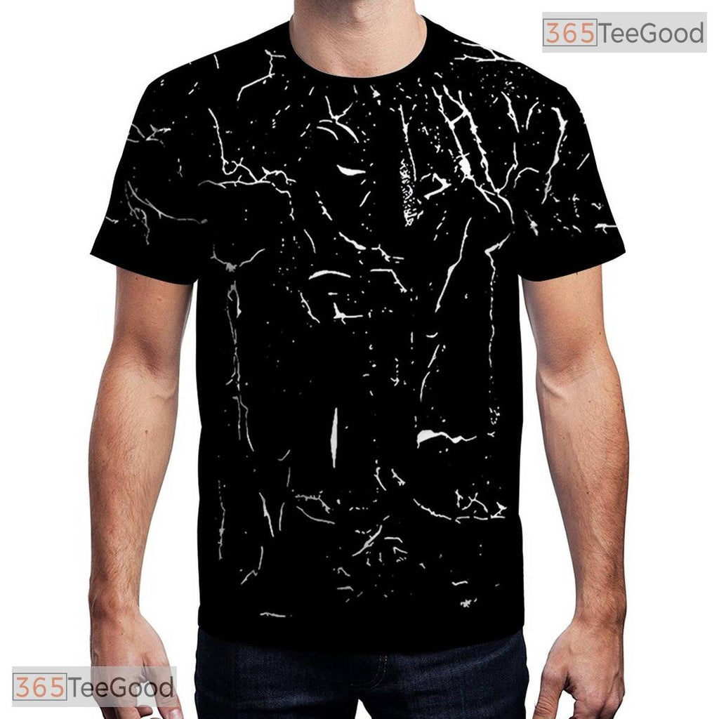 Creative Paint Splash Graphic Art Design 3D Printed Casual Unisex T-Shirt Top