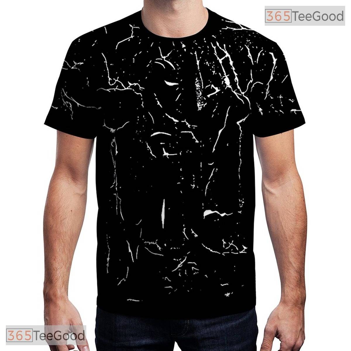 Creative Paint Splash Graphic Art Design 3D Printed Casual Unisex T-Shirt Top
