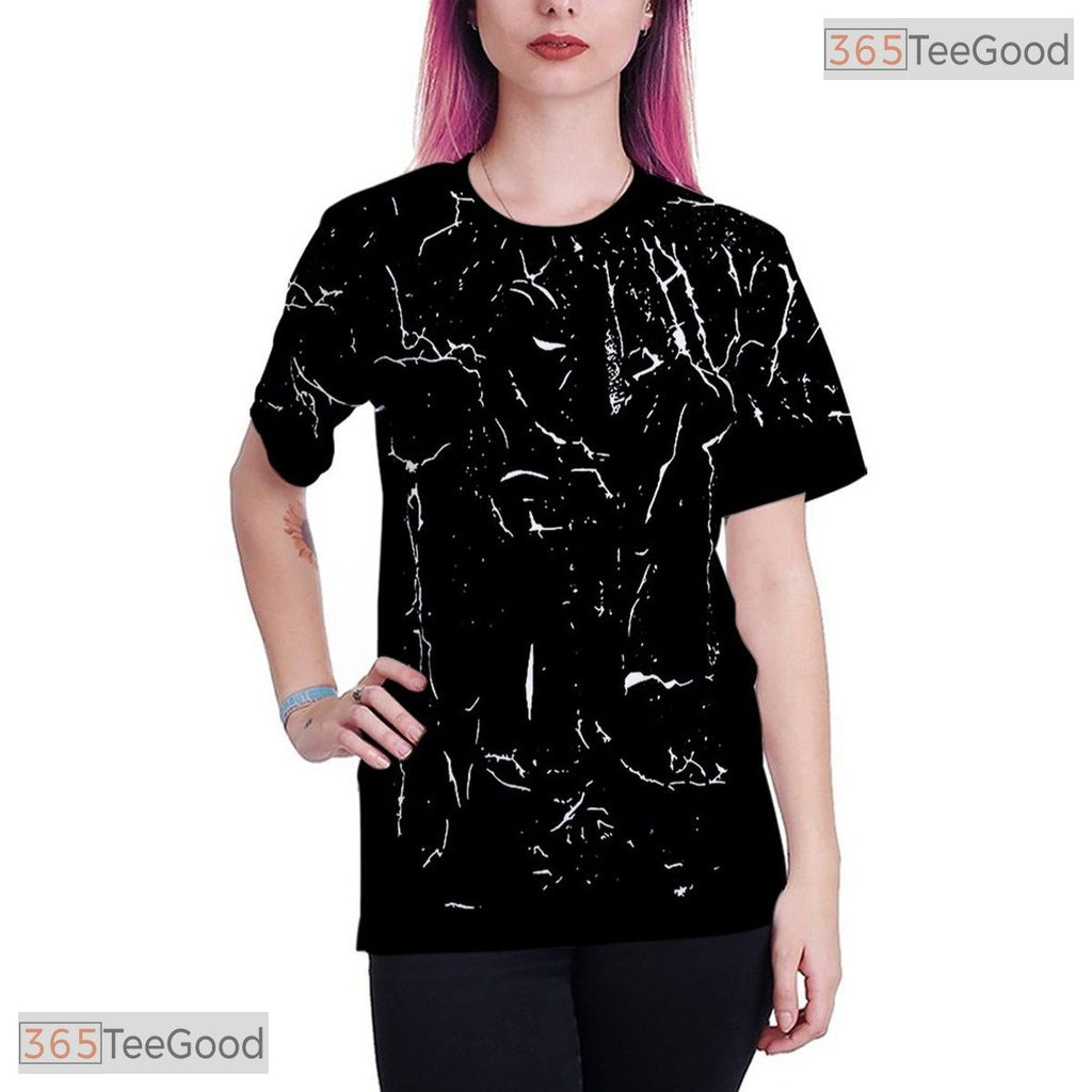 Unique Modern Abstract Graphic Art Design 3D Printed Casual Unisex Tee Shirts
