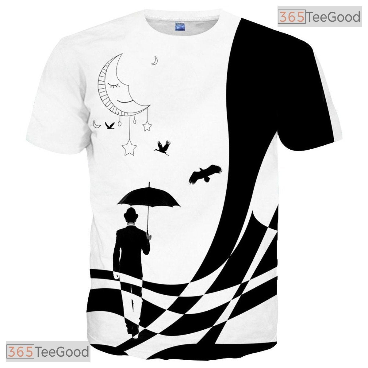 Bright Colorful Abstract Splash Graphic Art 3D Printed Casual Unisex T-Shirts