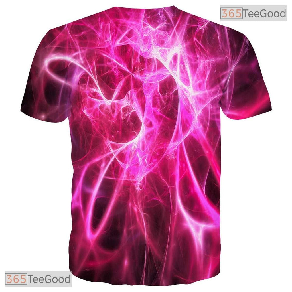 Unique Modern Pattern Art Graphic 3D Printed Casual Unisex Short Sleeve T-Shirt
