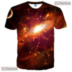 Trendy Graphic Pattern Print Novelty 3D Printed Casual Unisex Tee Shirt Styles