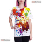 Deep Space Astronaut Adventure Graphic 3D Printed Casual Unisex Tee Shirt Top