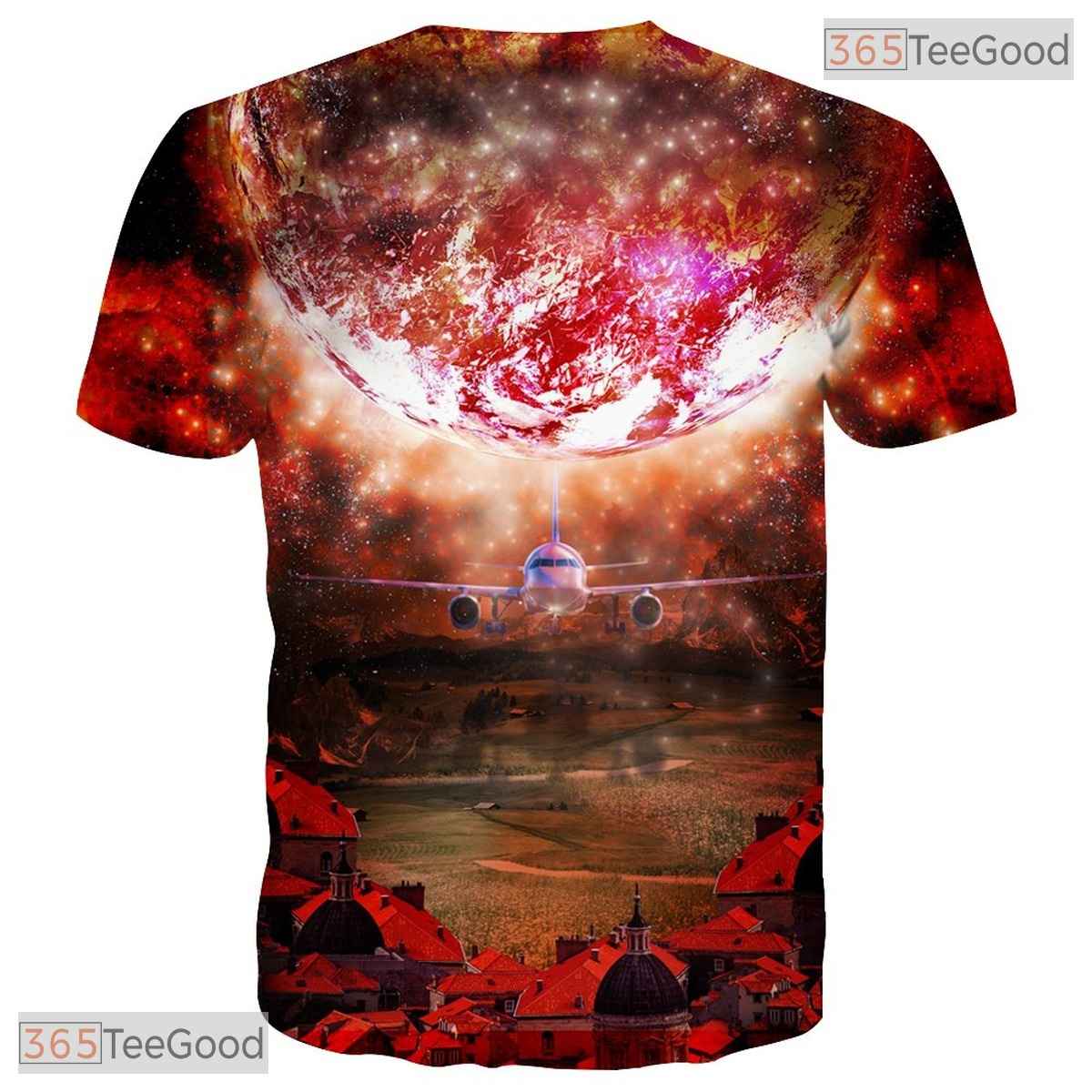 Colorful Abstract Geometry Graphic Art 3D Printed Casual Unisex T-Shirt Tops
