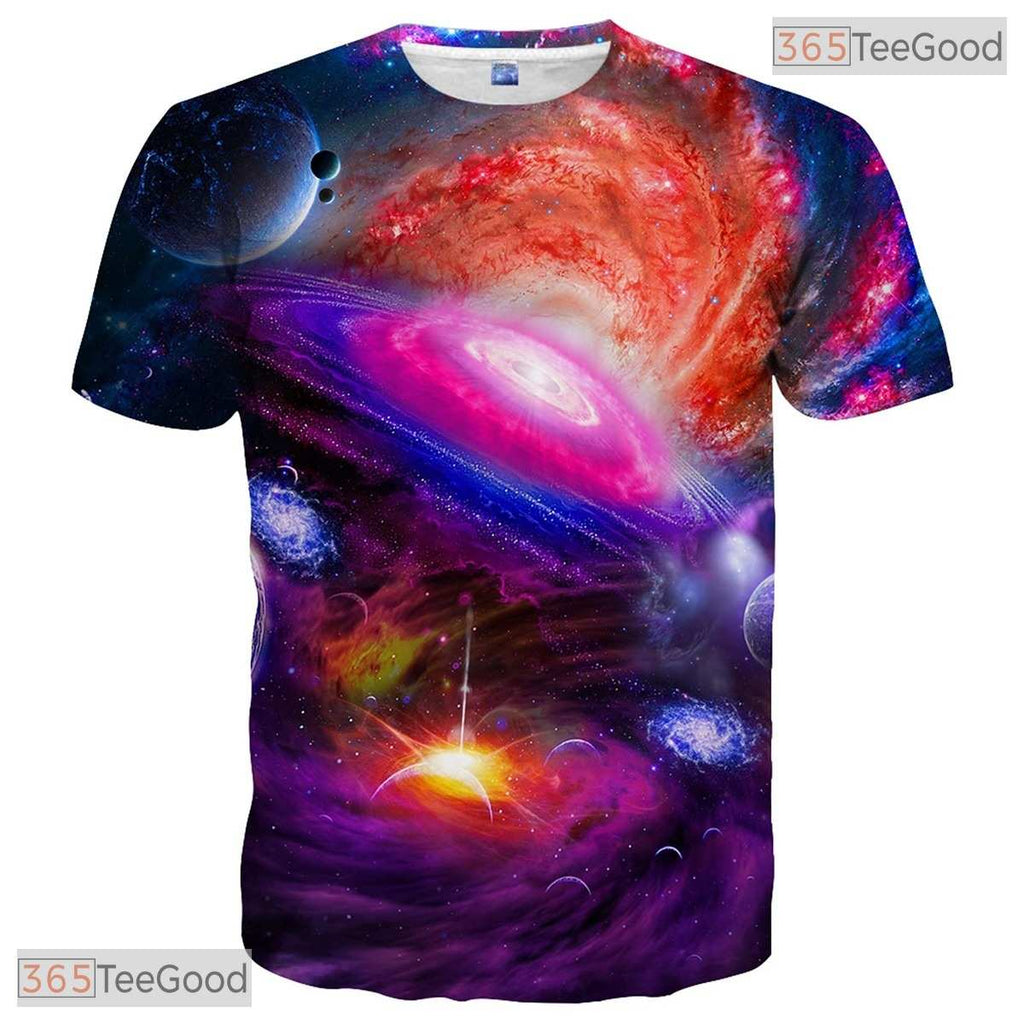 Casual Artistic Graphic Print Design 3D Fashion Tee Shirt Tops For Men Women