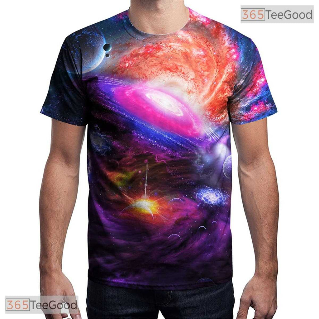 Casual Artistic Graphic Print Design 3D Fashion Tee Shirt Tops For Men Women