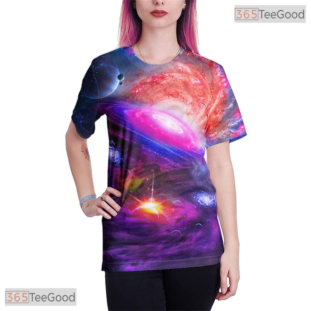 Casual Artistic Graphic Print Design 3D Fashion Tee Shirt Tops For Men Women