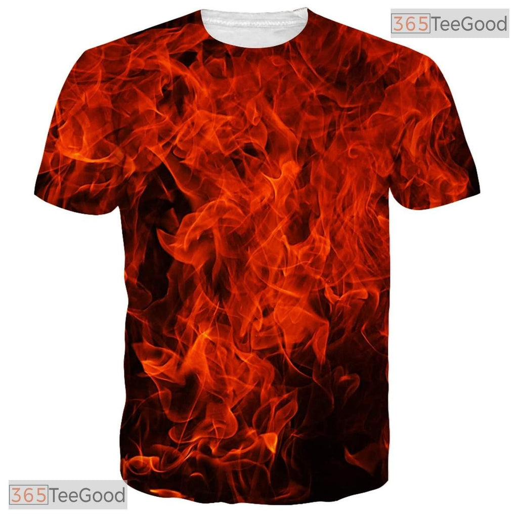 Trendy Geometric Illusion Graphic Art 3D Printed Casual Unisex Short Sleeve Tee