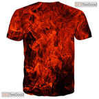 Trendy Geometric Illusion Graphic Art 3D Printed Casual Unisex Short Sleeve Tee