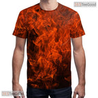 Trendy Geometric Illusion Graphic Art 3D Printed Casual Unisex Short Sleeve Tee