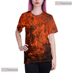 Trendy Geometric Illusion Graphic Art 3D Printed Casual Unisex Short Sleeve Tee