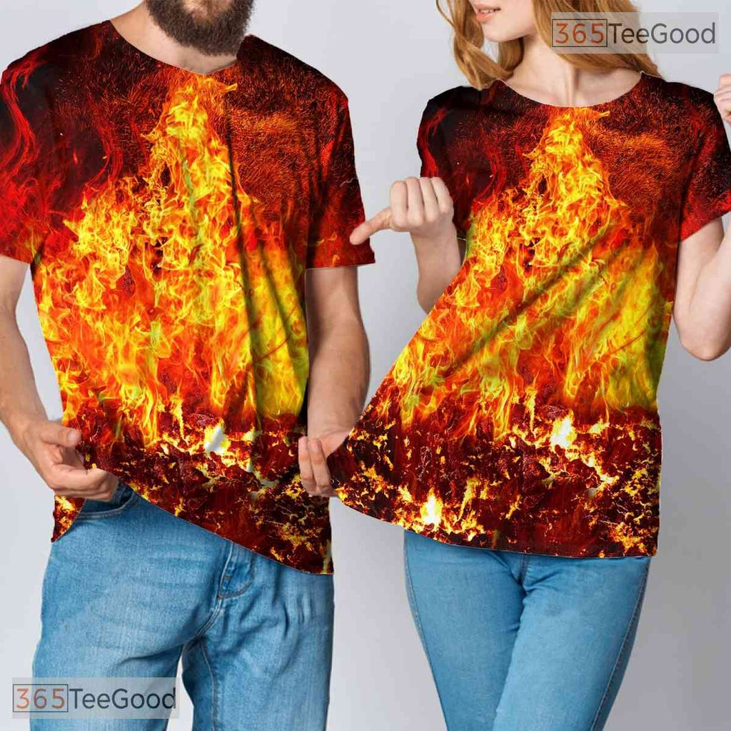 Unique Swirl Pattern Print Graphic Art 3D Printed Casual Unisex Tee Shirt Tops