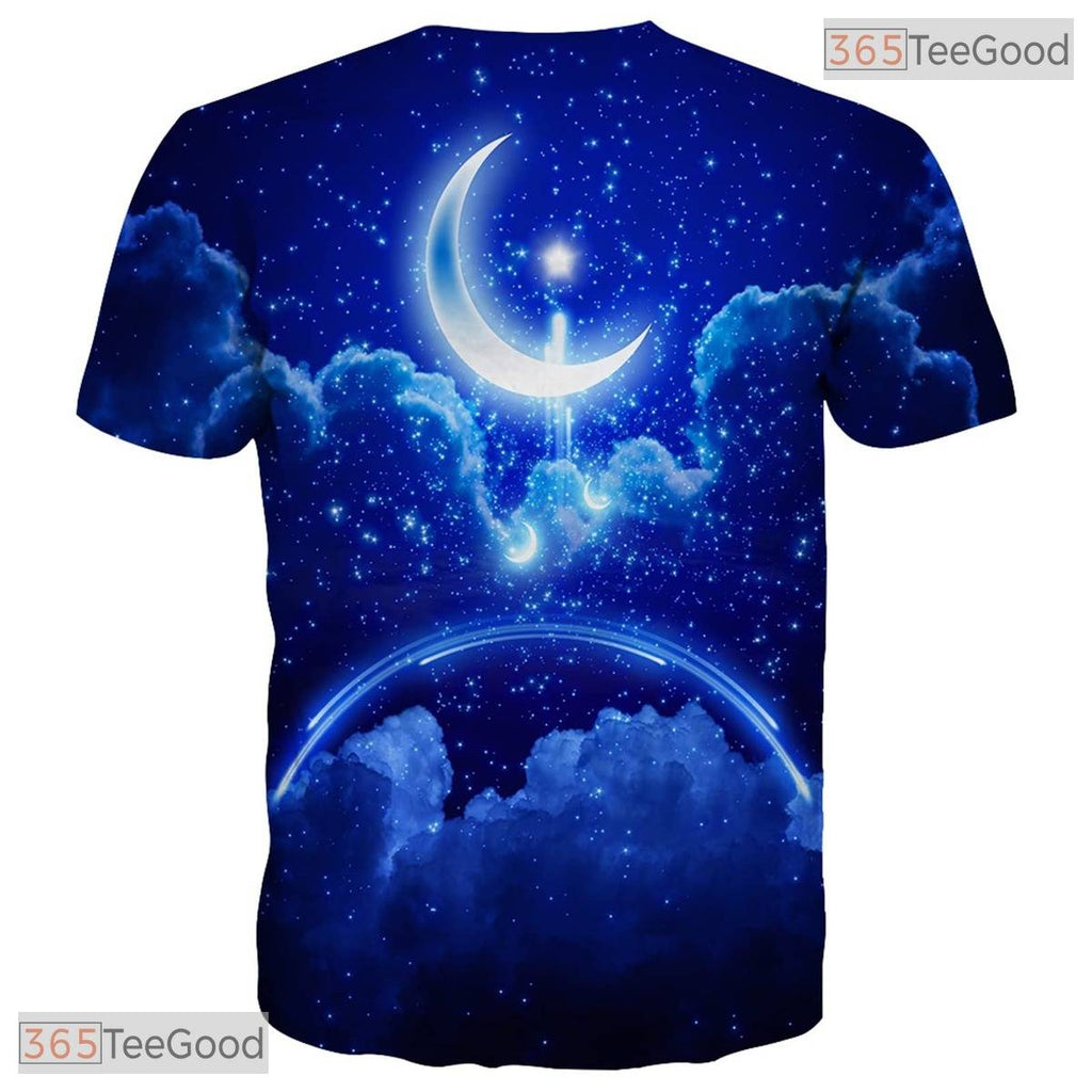Vivid Fluid Art Pattern Graphic Print 3D Printed Casual Unisex T-Shirt Styles