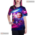 Trendy Geometric Graphic Print 3D Fashion T-Shirt For Men And Women Casual