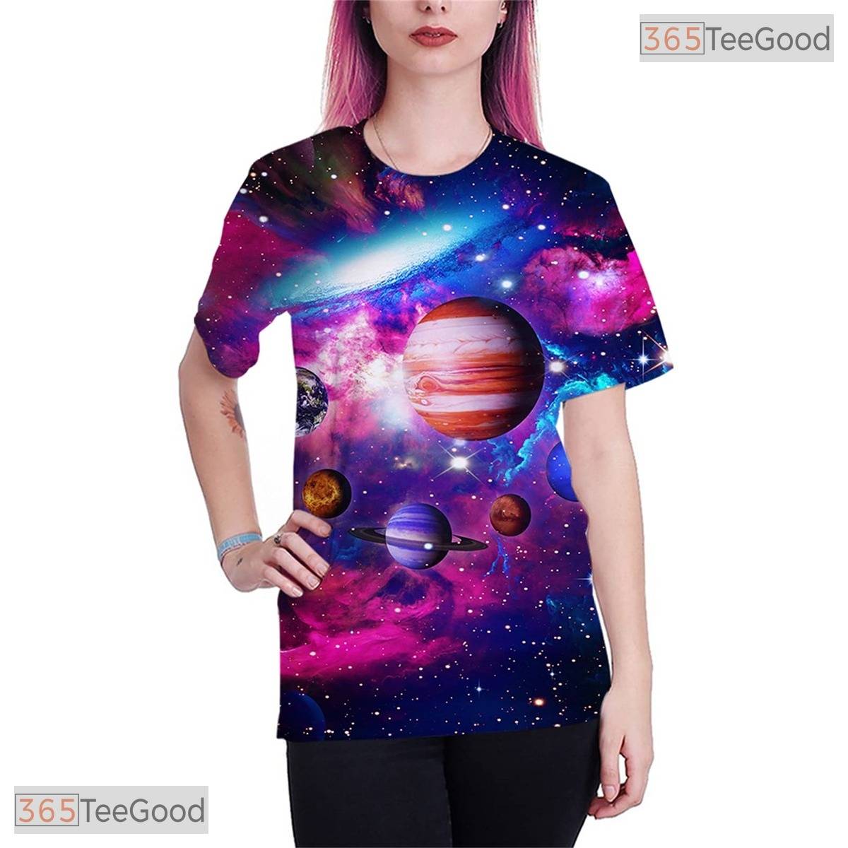 Trendy Geometric Graphic Print 3D Fashion T-Shirt For Men And Women Casual