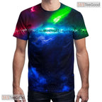 Modern Graphic Art Pattern Design 3D Printed Casual Unisex Short Sleeve Tee
