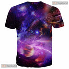 Colorful Geometric Illusion Graphic Art 3D Printed Casual Unisex T-Shirt Tops