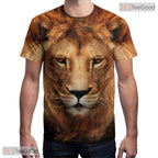 Unique Abstract Splash Print Graphic 3D Printed Casual Unisex Short Sleeve Tee