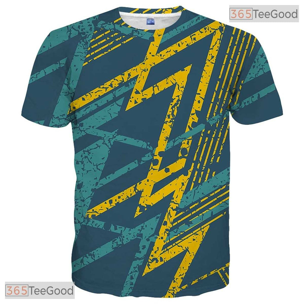 Visual Illusion Graphic Print Pattern 3D Printed Casual Unisex Tee Shirt Styles