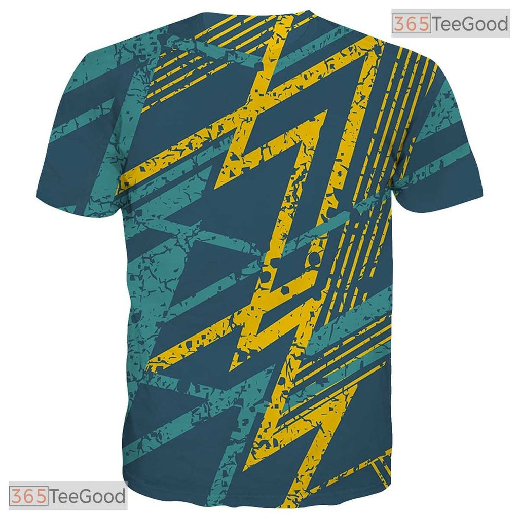 Visual Illusion Graphic Print Pattern 3D Printed Casual Unisex Tee Shirt Styles
