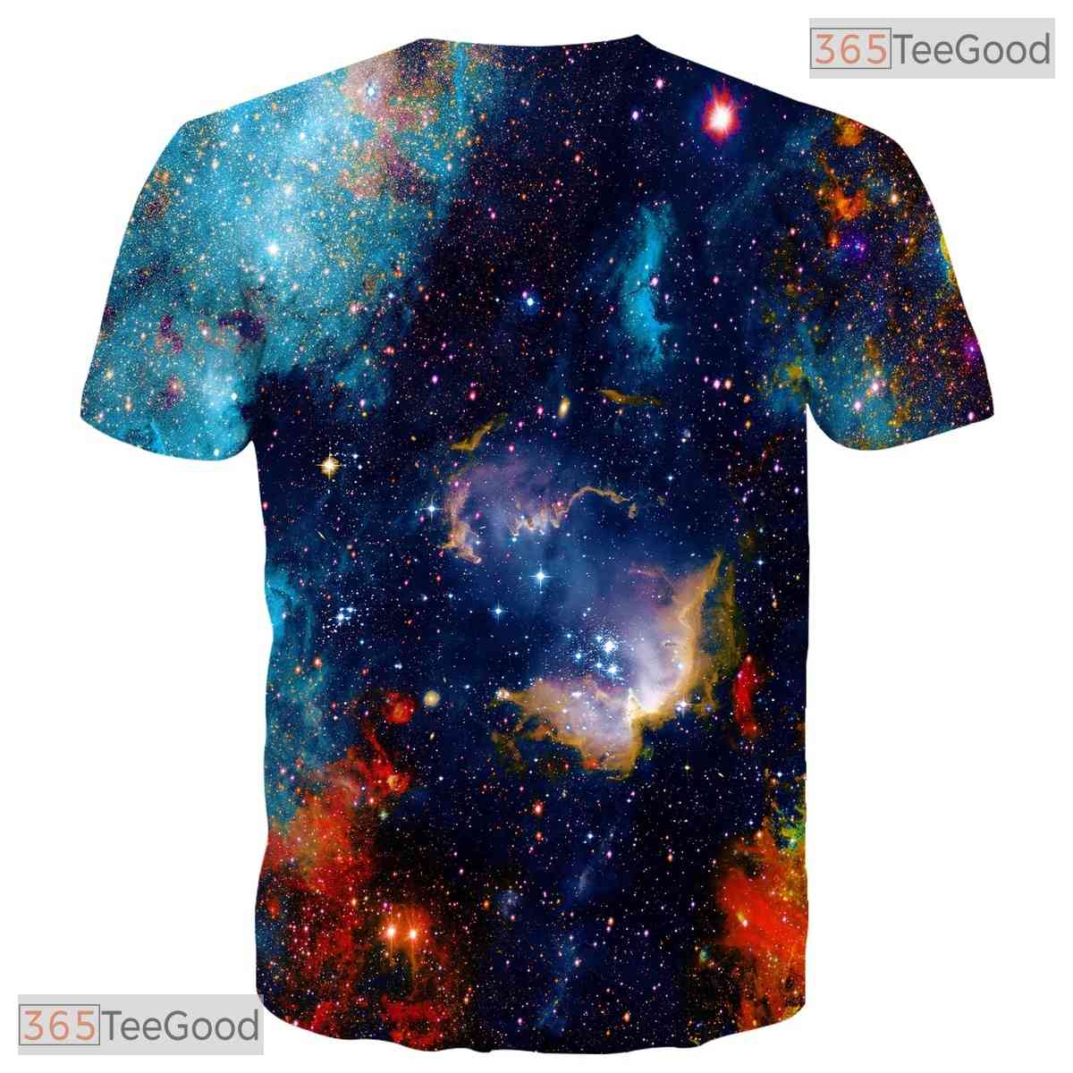 Creative Fluid Paint Splash Graphic 3D Printed Casual Unisex Tee Shirt Styles