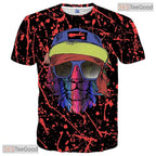 Modern Artistic Graphic Design Pattern 3D Printed Casual Unisex Tee Shirt Tops