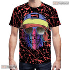 Modern Artistic Graphic Design Pattern 3D Printed Casual Unisex Tee Shirt Tops