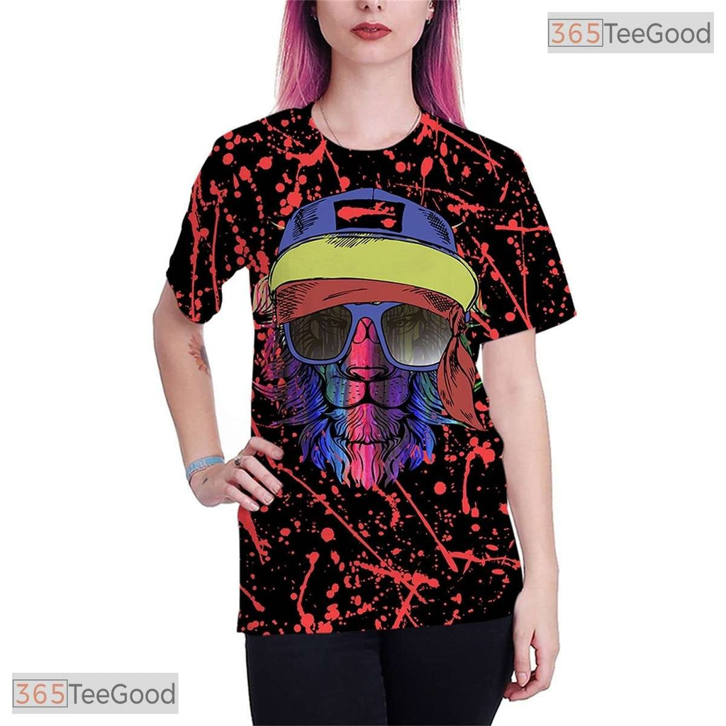 Modern Artistic Graphic Design Pattern 3D Printed Casual Unisex Tee Shirt Tops