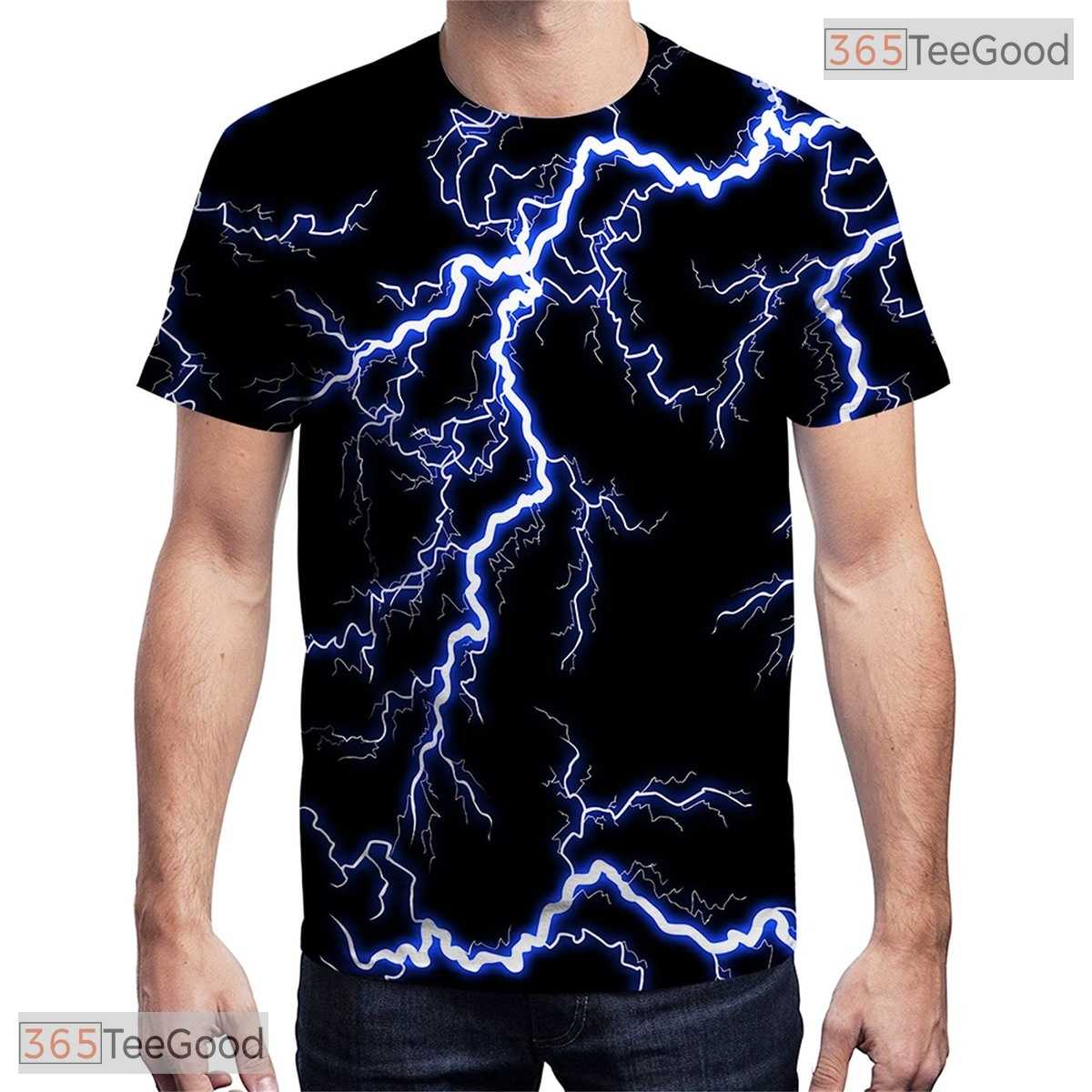 Expressive Paint Stroke Graphic Art 3D Printed Casual Unisex Tee Shirt Styles
