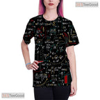 Trendy Colorful Paint Drop Graphic Design 3D Printed Casual Unisex Tee Shirts
