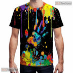 Relaxing Summer Beach Vacation Graphic 3D Printed Casual Unisex Tee Shirt Top