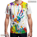 Modern Sci Fi Alien Planet Graphic Art 3D Printed Casual Unisex T-Shirt Tops