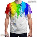 Enchanted Forest Fairy Tale Graphic 3D Printed Casual Unisex T-Shirt Styles