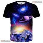 Majestic Bald Eagle Mountain Graphic 3D Printed Casual Unisex T-Shirt Styles