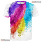 Modern Abstract Geometric Graphic Art 3D Printed Casual Unisex T-Shirt Styles