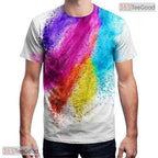 Modern Abstract Geometric Graphic Art 3D Printed Casual Unisex T-Shirt Styles
