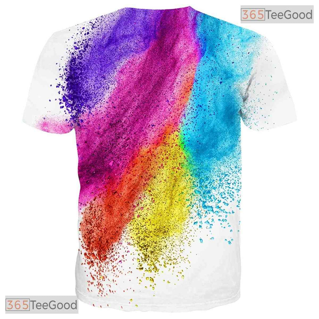 Modern Abstract Geometric Graphic Art 3D Printed Casual Unisex T-Shirt Styles