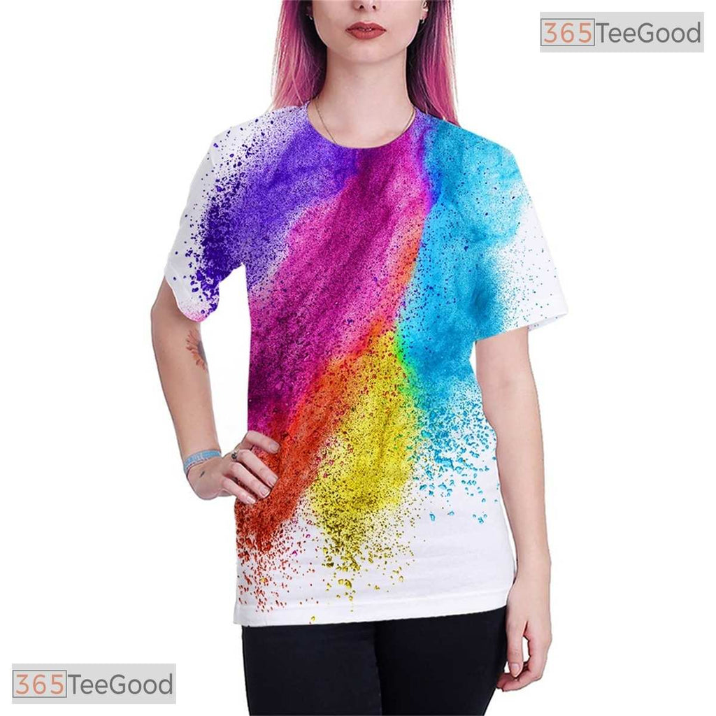 Modern Abstract Geometric Graphic Art 3D Printed Casual Unisex T-Shirt Styles