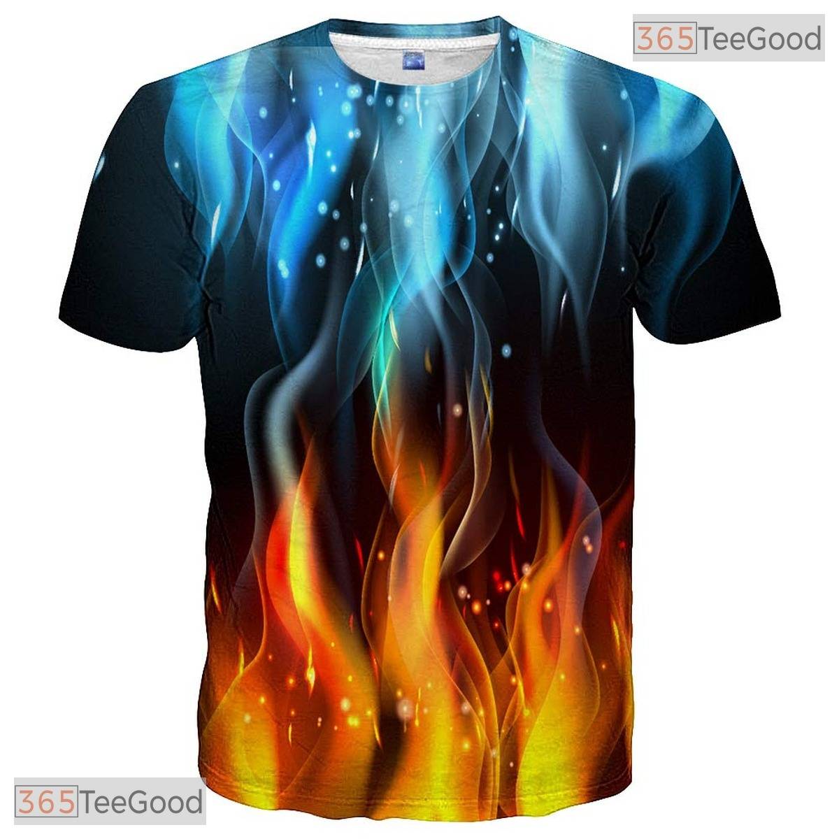 Brilliant Colorful Fractal Graphic Art 3D Printed Casual Unisex T-Shirt Styles