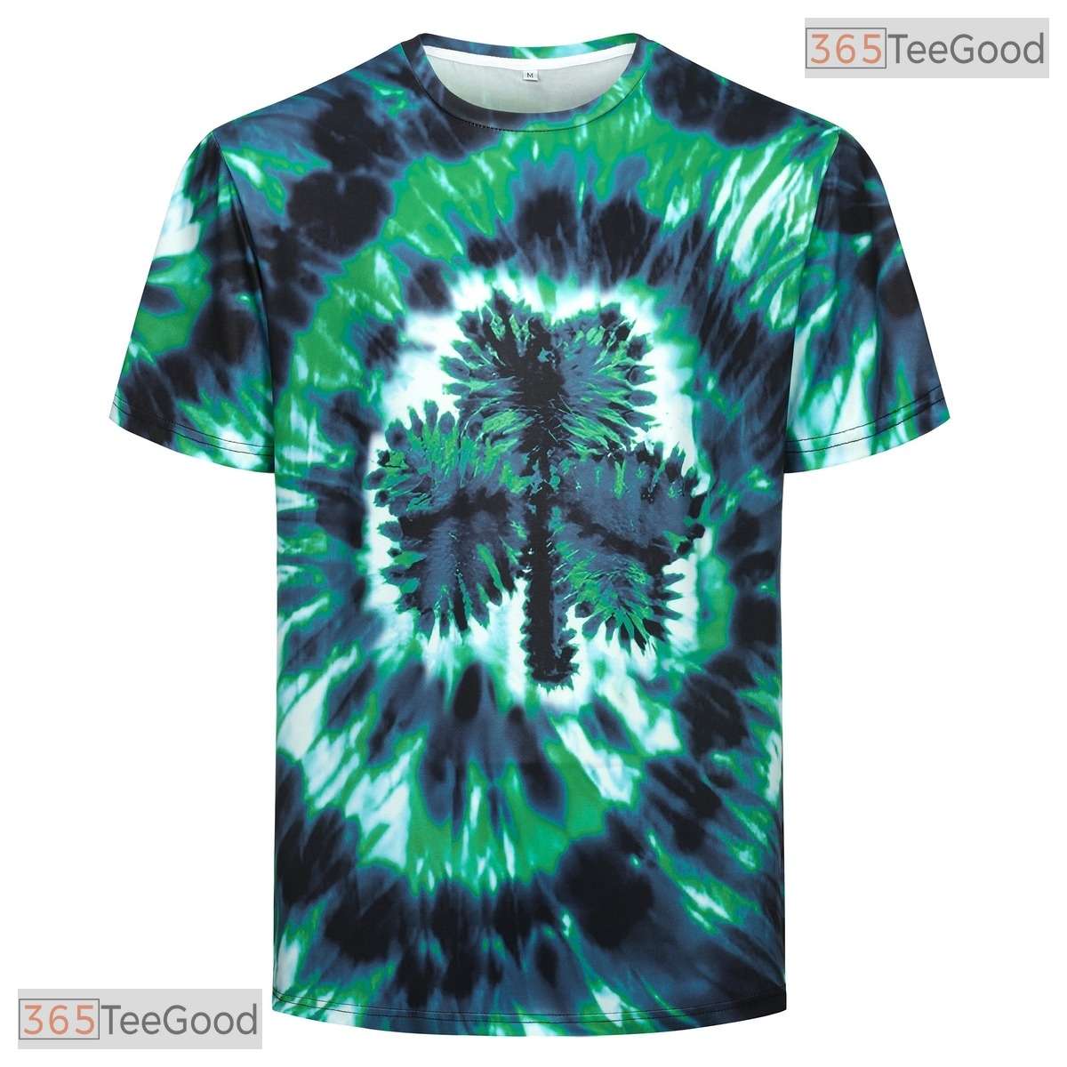 Green Tie Dye Shamrock St Patricks Costume 3D Printed Casual Unisex Tee Shirt Styles