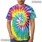 Tie Dye Retro Vintage Disco 80s 90s Party Costume 3D Printed Casual Unisex Shirt